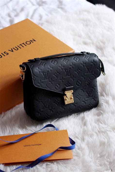 louis vuitton black metis|louis vuitton metis empreinte.